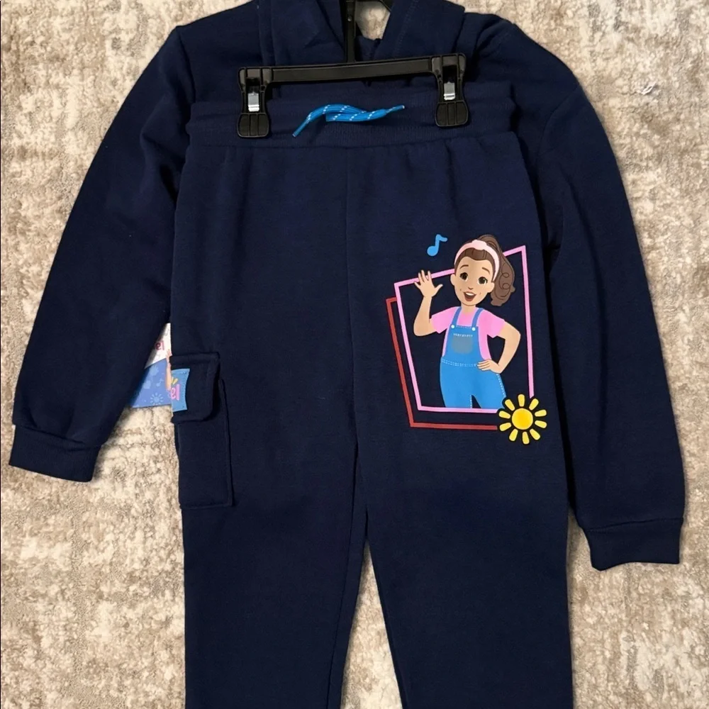 Ms. Rachel Kids Fleece Matching Set size 4T-NWT